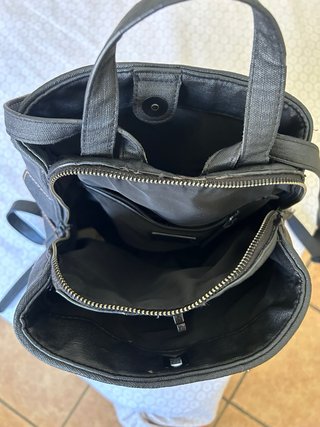 Mochila Desigual Tejida Negra