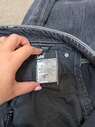 Pantalón vaquero Lee gris oscuro Talla 45