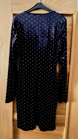Pack Fiesta: Vestido Negro y Rojo + Bolso