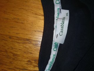 Camiseta Casablanca Negra