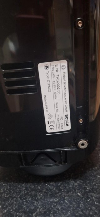 Cafetera Bosch Tassimo Negra