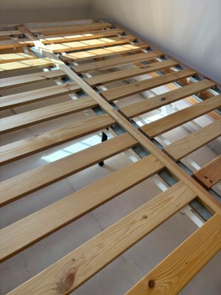 Estructura cama madera Ikea