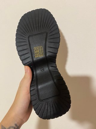 Sandalias negras plataforma