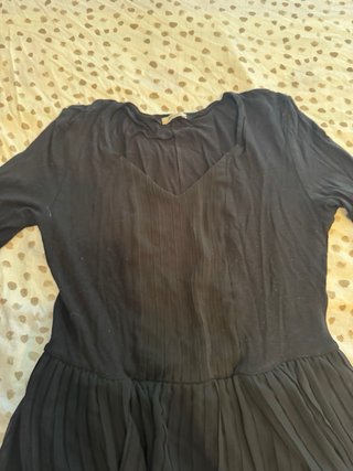 Vestido negro Intimissimi manga larga