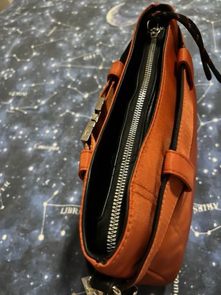 Borsa a tracolla The Club arancione