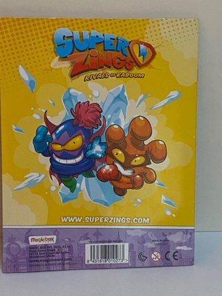Superzings serie 4 Revista oficial número 4 y Comi