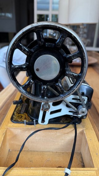 Máquina de coser Singer antigua