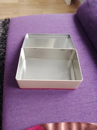 Caja metálica café vintage