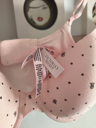 Sujetador Victoria's Secret 38B Rosa Lunares