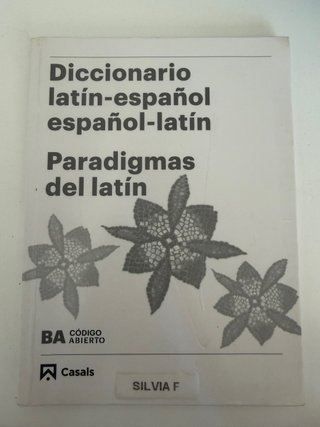 Diccionario Latín-Español / Español-Latín + Paradi