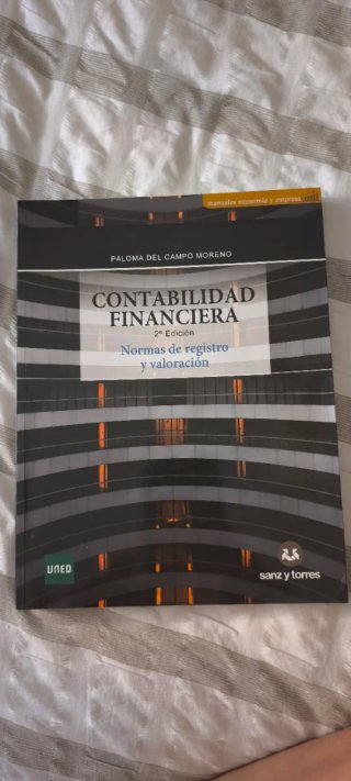 Contabilidad Financiera: Normas de Registro y V...