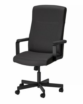 Silla de oficina Ikea negra