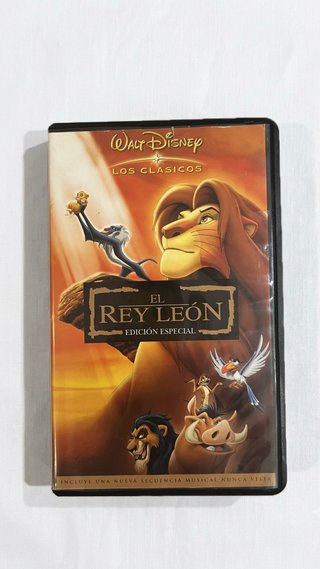 Películas VHS El Rey León (Español)
