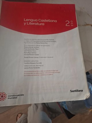 Lengua Castellana y Literatura, 2 ESO, Proyecto...