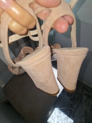 Zapatos color empolvado talla 39