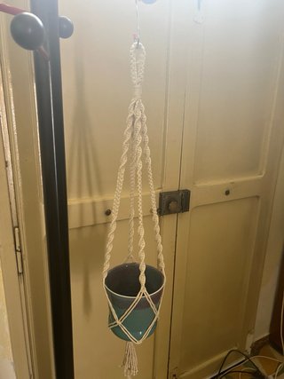 Portavasos macramè fatto a mano