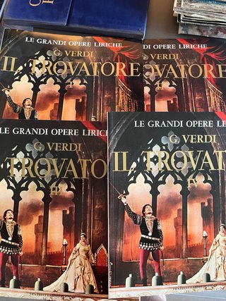 Il Trovatore di G. Verdi Vinili 33 Giri 1960