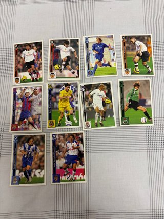 Cromos de fútbol varios jugadores