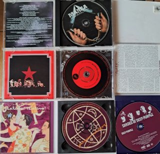 CDs Marea Rage Against Machine Deep Purple Latino
