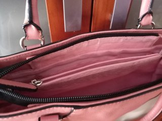 Bolso rosa Benin