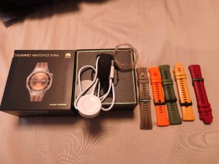 Cargador Huawei GT 6 Pro, correas y protector