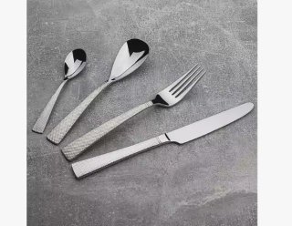 Bergner Set 24 Cubiertos Acero Inox Royan