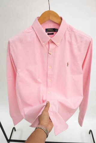 Polo Ralph Lauren Camisa Rosa Talla M