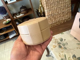 Joyero de viaje Tous rosa y beige