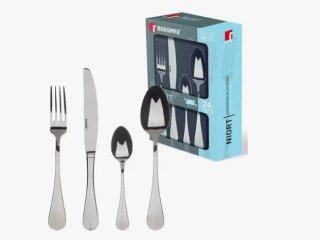 Bergner Niort Cubiertos Acero Inox 24 Piezas