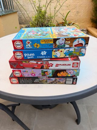 Lote 5 Puzzles Educa Infantiles