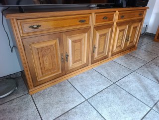 REGALO Muebles de comedor de madera maciza