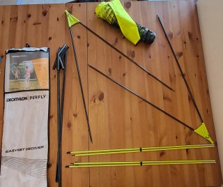 Red de bádminton portátil