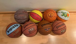 Lote 8 Palloni Pallacanestro Spalding Kipsta