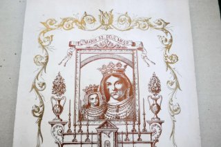Litografia Devozionale Madonna dell'Arco '800