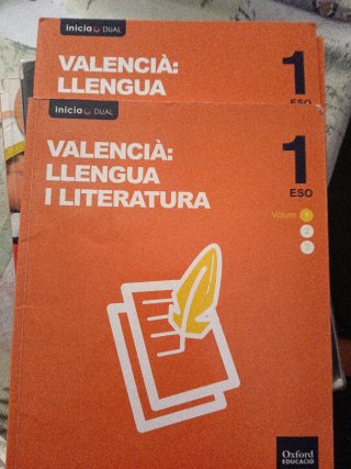 Libros de 1 er de la eso y segundo y cuarto
