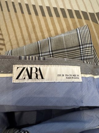 Pantaloni eleganti uomo Zara a quadri