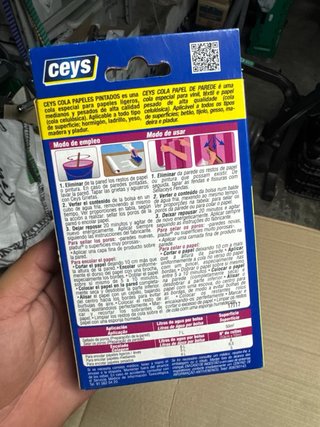 Cola Papeles Pintados Ceys DECO 125g