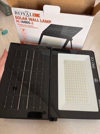 2 faretti   Solare 400W molto luminosi