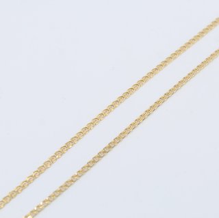 Cadena de oro de 18k. Peso: 4.37 gr.