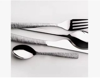 Set 24 Cubiertos Bergner Lyon Acero Inox
