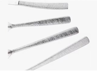 Set 24 Cubiertos Bergner Lyon Acero Inox