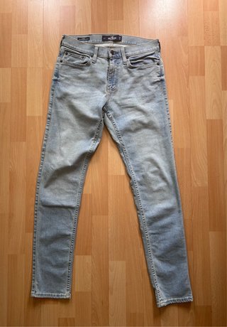 Pantalones Vaqueros Hollister Azules Talla 29