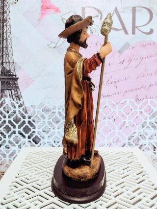 FIGURA DI SANTIAGO APÓSTOL - NUOVA CON SCATOLA ORIGINALE