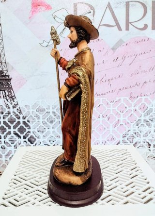 FIGURA DI SANTIAGO APÓSTOL - NUOVA CON SCATOLA ORIGINALE