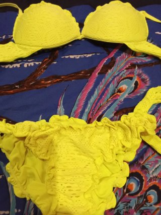 Bikini Amarillo Talla S