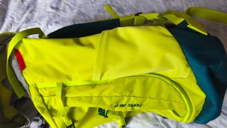 Mochila Tatonka norix 28L Mujer Verde/Amarillo