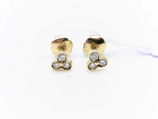 Pendientes Oro 18k Diamantes