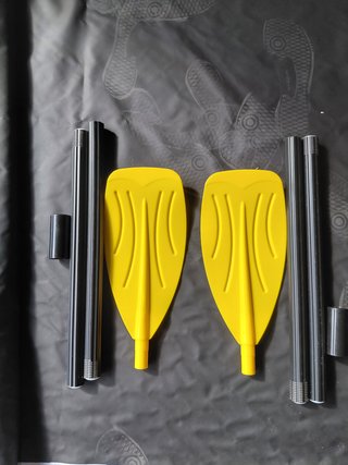 Barca hinchable Intex Explorer Pro 200 con remos