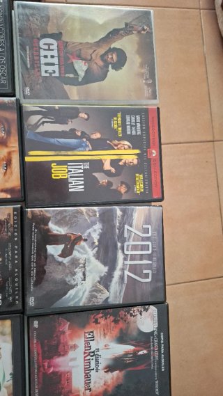 41 Películas DVD Nuevas (Plástico)