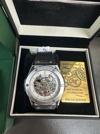 Reloj Emporio Watch Mecánico Tourbillon Edición Es